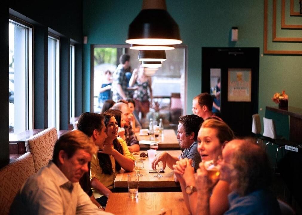The restaurant table beats out the kitchen table